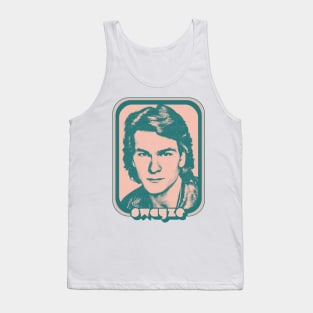 Patrick Swayze / Retro 80s Fan Aesthetic Design Tank Top